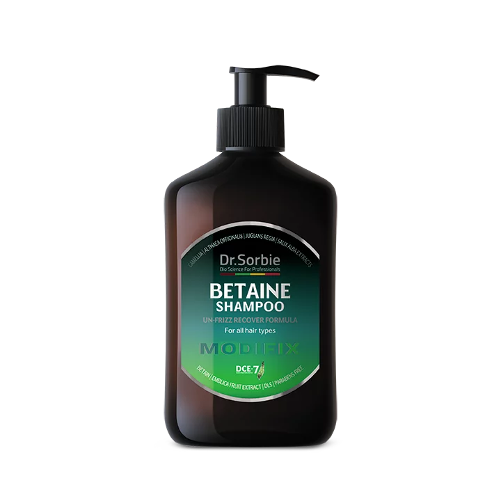 שמפו Betaine של Dr.Sorbie לכל סוגי השיער בבקבוק עם משאבה