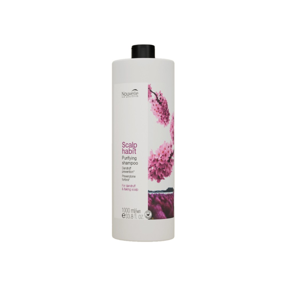 שמפו Nouvelle Scalp Habit מטהר נגד קשקשים בנפח ליטר